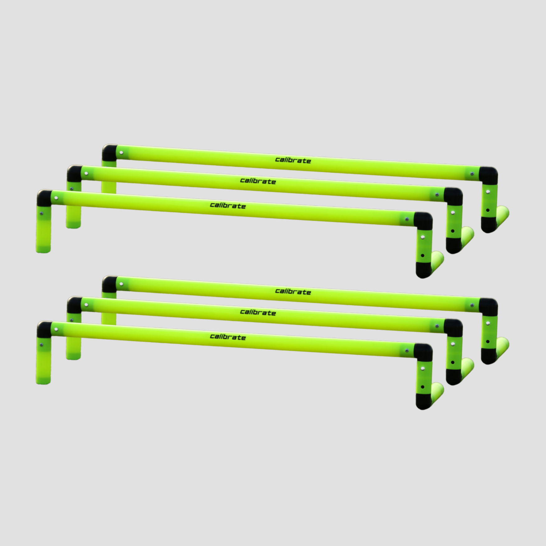 GRIDLOCK® Premium Mini Hurdles | 6 Pack – Calibrate Sports