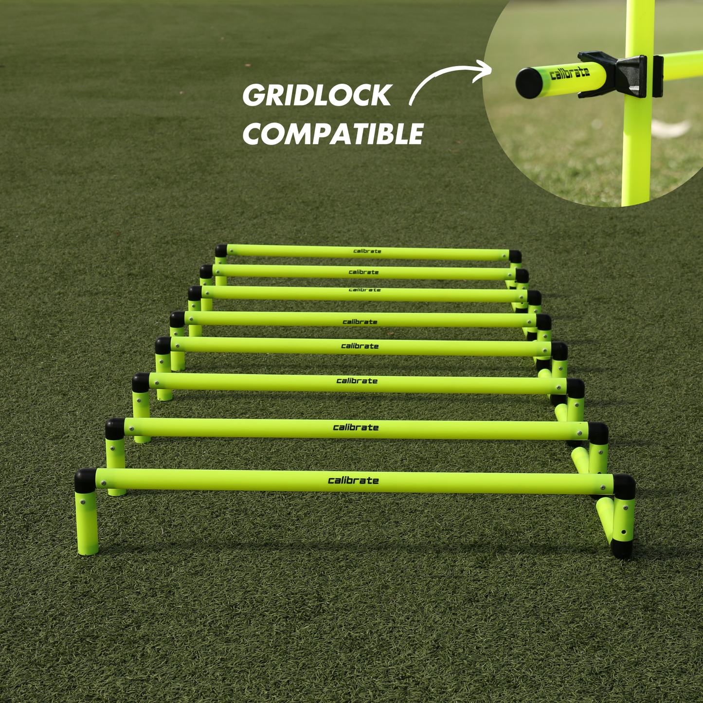 GRIDLOCK® Premium Mini Hurdles | 6 Pack